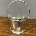Silverplate Ice Bucket MCM Modern Monogram D Apoll
