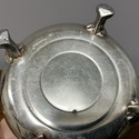 Rogers MCM Silverplate Ice Bucket White Glass Insu