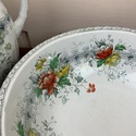Antique Pitcher and Basin Bowl Set FJ Emery Sherwo