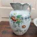 Antique Pitcher and Basin Bowl Set FJ Emery Sherwo
