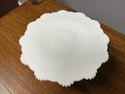Westmoreland Cake Stand White Milk Glass Old Quilt