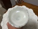 Westmoreland Cake Stand White Milk Glass Old Quilt
