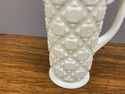 Westmoreland Pitcher Jug 7.5" T Old Quilt Pattern 