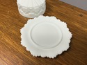 Westmoreland Covered Butter Dish w Lid Round White