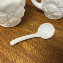 Large Sugar Creamer Spoon Set Westmoreland Quilted
