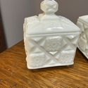 2 Westmoreland Square Boxes w Lids Trinket Vanity 