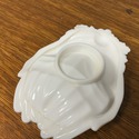 Westmoreland Milk Glass Jewelry Trinket Dish Open 