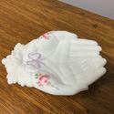 Westmoreland Milk Glass Jewelry Trinket Dish Open 