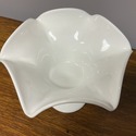 Westmoreland Pedestal Footed Bowl Roses & Bows Mil