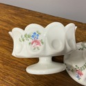 Westmoreland Candy Dish Round Roses & Bows Thumbpr