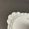 Milk Glass Vanity Set Roses and Bows Westmoreland 