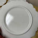 4 Westmoreland Old Quilt Plates Milk Glass White 8