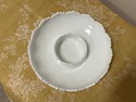 Fenton Milk Glass Candle Holder Or Chip N Dip Bowl