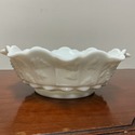Milk Glass Large Bowl Westmoreland Paneled Grape 9