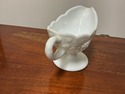 Westmoreland Gravy Boat White Milk Glass Paneled G