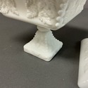 Westmoreland Lidded Compote Candy Dish Pedestal Wh