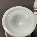 Diamond Point Covered Compote Westmoreland Rare 11