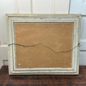 Vintage Winter Oil Painting Framed Landscape Fores