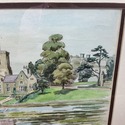Richard John Lunt Roberts Print English Village La