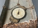 Antique Scale Hanging Large Pan & Dial John Chatil