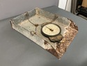 Antique Scale Hanging Large Pan & Dial John Chatil