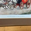 Horse Carriage English Hunt Scene Print Tom Pinch 