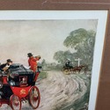 Horse Carriage English Hunt Scene Print Tom Pinch 
