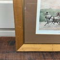 Horse Carriage English Hunt Scene Print Tom Pinch 
