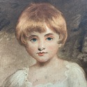 Miss Cholmondeley Engraving Print Hand Colored You