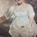 Miss Cholmondeley Engraving Print Hand Colored You