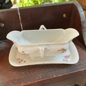 Antique French Gravy Boat Sauce Boat Old Paris Whi