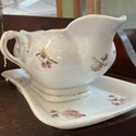 Antique French Gravy Boat Sauce Boat Old Paris Whi