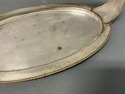 Vintage Silverplate Oval Serving Tray High Arch Ha