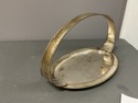 Vintage Silverplate Oval Serving Tray High Arch Ha