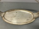 Vintage Silverplate Oval Serving Tray High Arch Ha