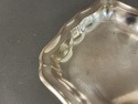 Ikora German Silverplate Square Footed Tray Scallo