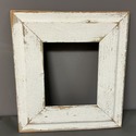 Reclaimed White Wood Large Picture Frame Art Work 