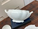 Antique Johnson Brothers White Ironstone Tureen w 