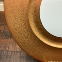 Gold Encrusted Dinner Plate Charger 22 Carat Royal
