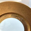 Gold Encrusted Dinner Plate Charger 22 Carat Royal