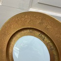 Gold Encrusted Dinner Plate Charger 22 Carat Royal