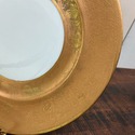 Gold Encrusted Dinner Plate Charger 22 Carat Royal