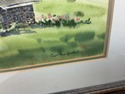 Signed Watercolor Print Bucks County PA Springhous