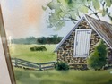 Signed Watercolor Print Bucks County PA Springhous
