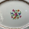 Crown Staffordshire Platter 13" F16165 Pink Gold B