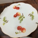 4 Vintage Cherry Plates Edwin Knowles Cherries w B