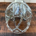 Lenox Crystal Glass Bowl Vase Savana Pattern Rose 
