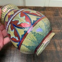 Paolo Rubboli S.C.U Italian Majolica Pottery Vase 