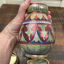 Paolo Rubboli S.C.U Italian Majolica Pottery Vase 