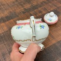 Crown Staffordshire Sugar Bowl w Lid Double Handle